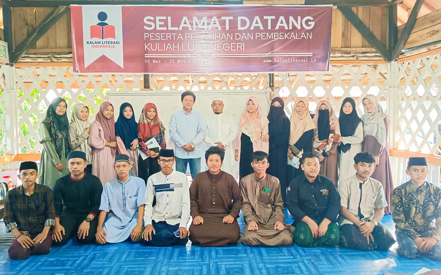 Peserta Bimbingan Belajar Bahasa Arab