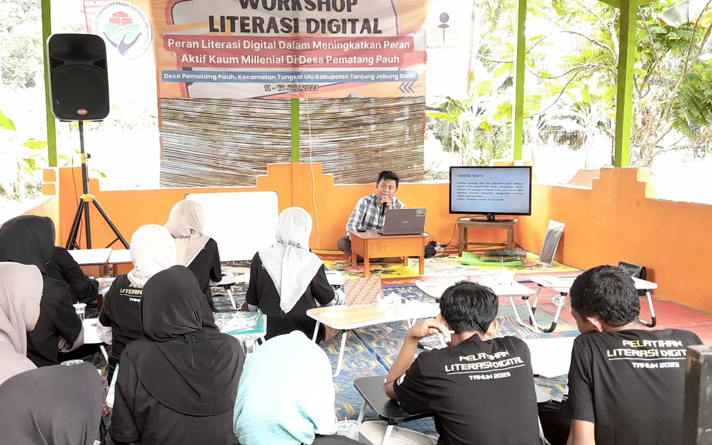 Peserta Pelatihan Literasi Digital dan Pemateri